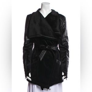 Drape Velour Blanc Noir Women’s Jacket Medium
